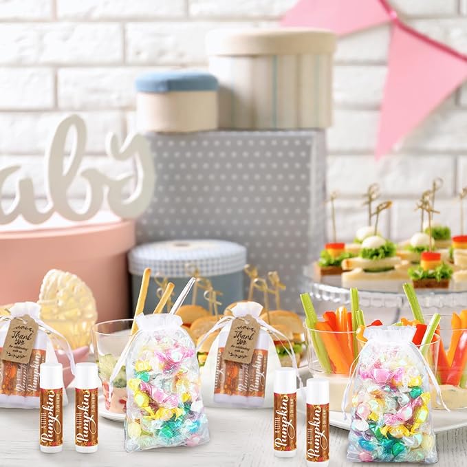 Demissle 50 Pcs Baby Shower Lip Reveal