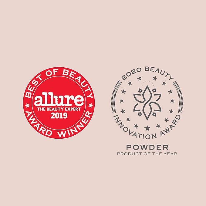 Jouer Soft Focus Hydrate & Setting Powder - Pressed Powder with Matte Finish - Blurring Powder for Fine Lines and Pores - Set Face Makeup Foundation or Concealer - Medium