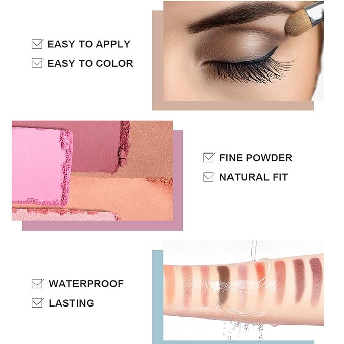 120 Nude Eyeshadow Palette, Beauty Makeup Palette Multicolor