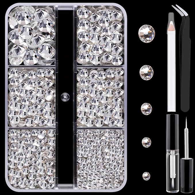 Colorful Face Gems for Makeup Set,