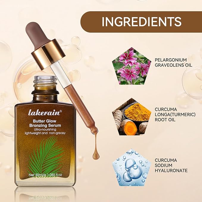 Butter Glow Bronzing Serum, Facial Bronzing Serum, Bronzing Face,