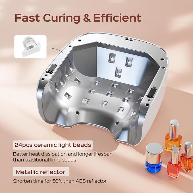 BOLASEN Cordless Rechargeable UV Nail