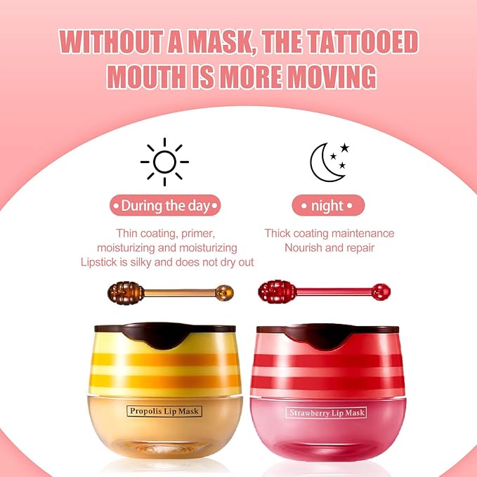 4 Pcs Lip Mask Reduces Lip Lip.