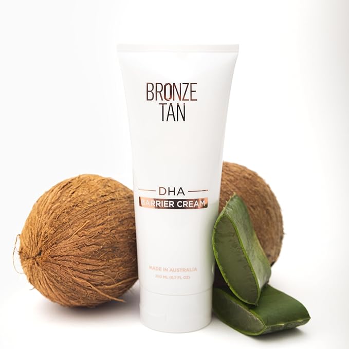 Bronze Tan DHA Spray Tan Barrier Cream - Barrier Cream for Spray Tanning - Essential for Spray Tan Salons - Barrier Cream Spray Tan Hydrates & Shields Skin - Prevent Over-Absorption & Uneven Tan 200ml