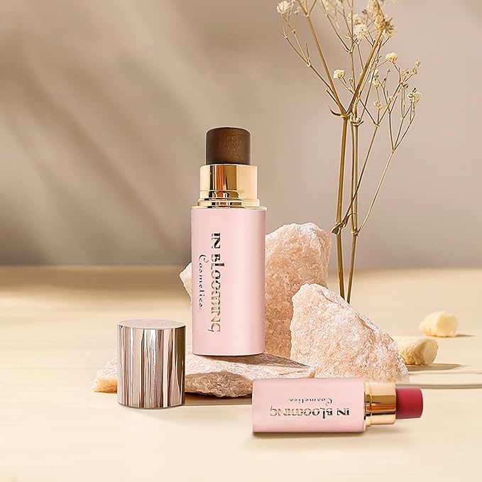 Contour Stick Makeup With Highlighter Blush Bronzer Makeup for Beginners