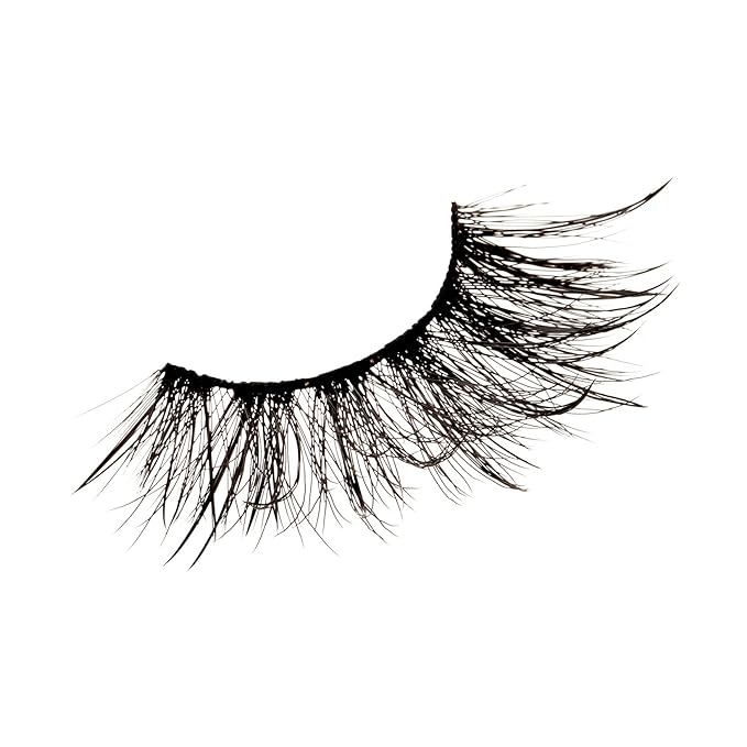 KISS Halloween Lash Drip False Eyelashes, Spiky X Boosted Volume, Unique Wet Look Hydrated Effect, Multi-Length Rewearable Fake Eyelashes, Wispy Crisscross Lash Pattern, Style ‘Icy’, 1 Pair, Packaging May Vary