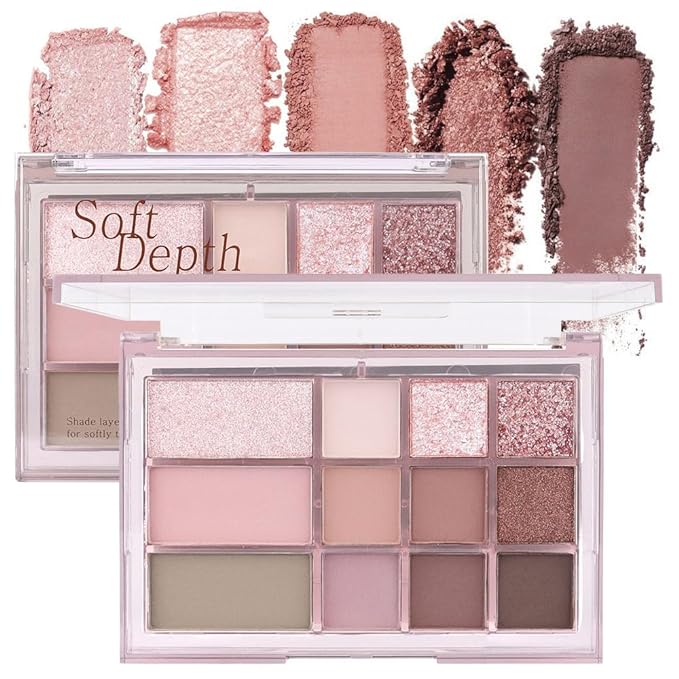 12 Girds Colorful Matte Shimmer Eyeshadow Palette