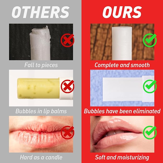 AZEN 30 Pack Lip Balm, Natural Lip Balm Bulk, Lip Care Product, Moisturizing Lip Balm for dry cracked lips - 10 Flavors