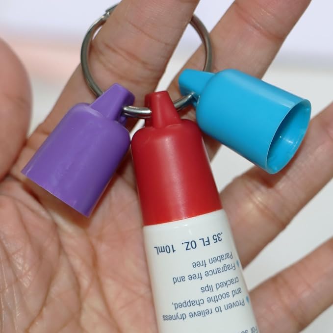 PIAOLGYI Cover for Aquaphor Lip Repair,Compatible with Aquaphor Lip Balm 0.35 FL OZ,Purple(ONLY Cover)