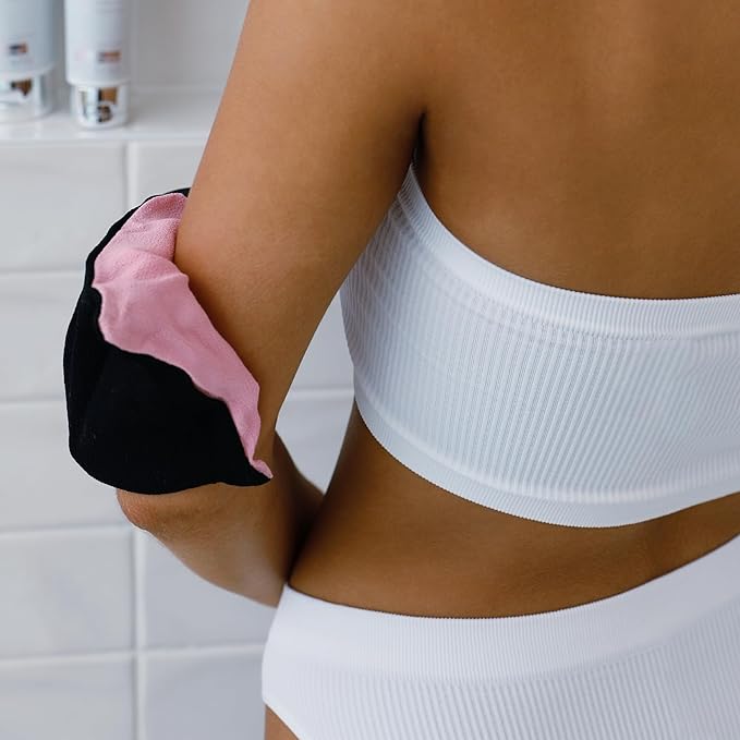 Loving Tan Reusable Self Tanner Removing & Skin Polishing Glove, Exfoliating With Light & Heavy Options, Washable & Durable Design, Suited for All Skin Types - 1 ct.