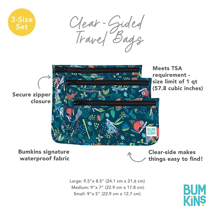 Bumkins, C2 Jungle, 3 Piece Assortment