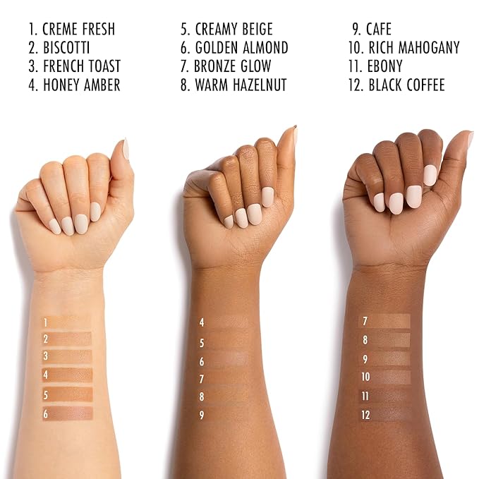 Black Radiance Natural Matte Foundation Powder, Minimizes Shine, Coffee (Deep)