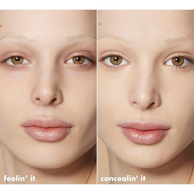 e.l.f. Hydrating Camo Concealer, Lightweight, Full Coverage, Long Lasting, Conceals, Corrects, Covers, Hydrates, Highlights, Light Ivory, Satin Finish, 25 Shades, All-Day Wear, 0.20 Fl Oz