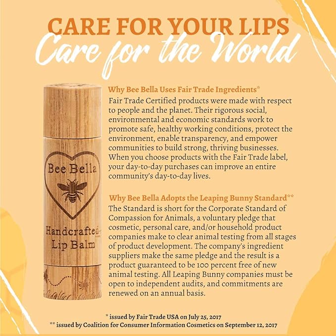 Bee Bella Lip Balm, Candy Cane, Organic