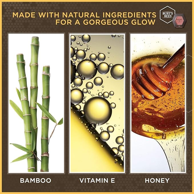 Burt's Bees 100% Natural Origin Blush with Vitamin E, Toasted Cinnamon - 0.19 Ounce