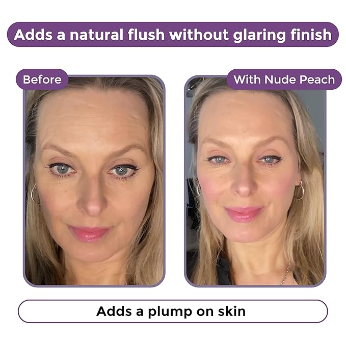 BloomBlush+ Multipurpose Color Stick For Older Women - Rose, Regular)