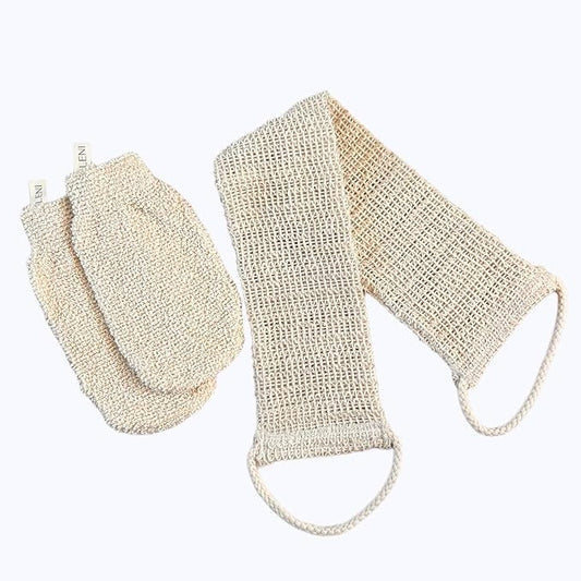 LENI, The Scrub Set, Natural Sisal