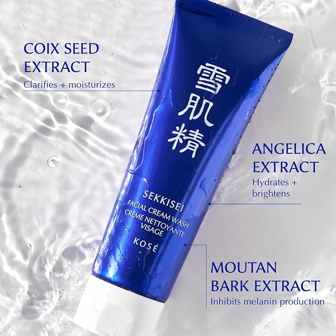 SEKKISEI Facial Cream Wash, Foaming Face