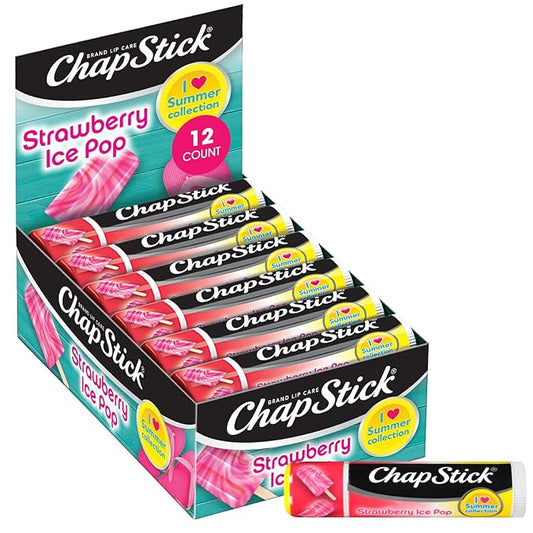 ChapStick Lip Moisturizer, Strawberry Ice Pop, Oz