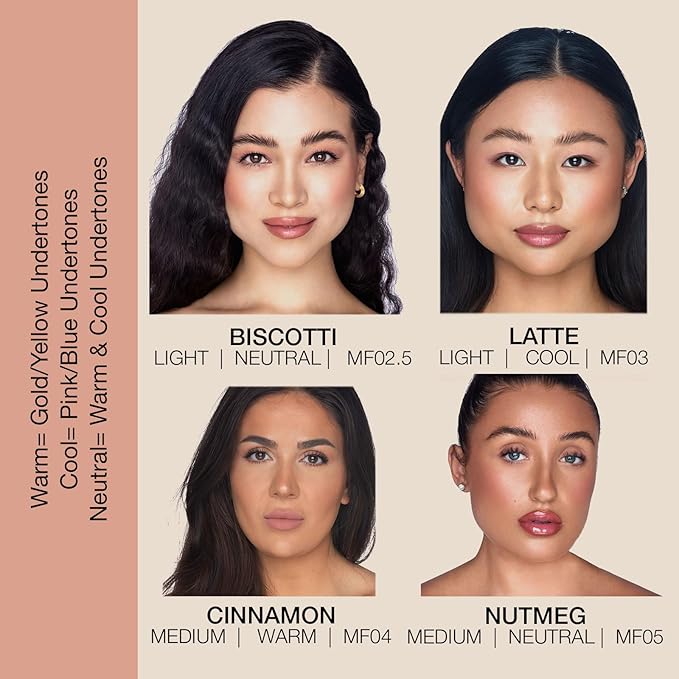 bellapierre Mineral Foundation SPF 15 - Loose Powder Foundation | Vegan & Cruelty Free Natural Makeup | Full Coverage Matte Finish | Hypoallergenic | Oil & Talc Free - 0.32 Oz - Acorn