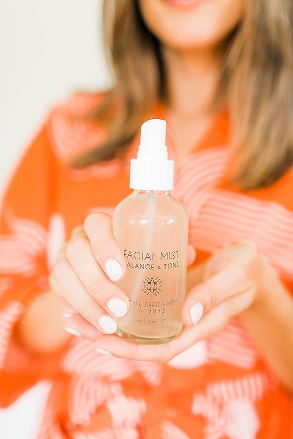 Little Seed Farm Balancing Facial Mist & Toner – Witch Hazel Toner & Pore Minimizer, Net Wt. 4 fl oz | 118ml