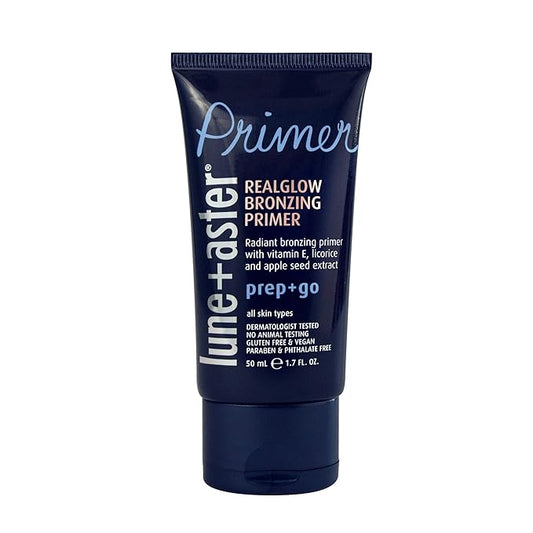 RealGlow® Bronzing Primer - Lightweight primer with sheer bronze light diffusers creates a healthy bronzed glow