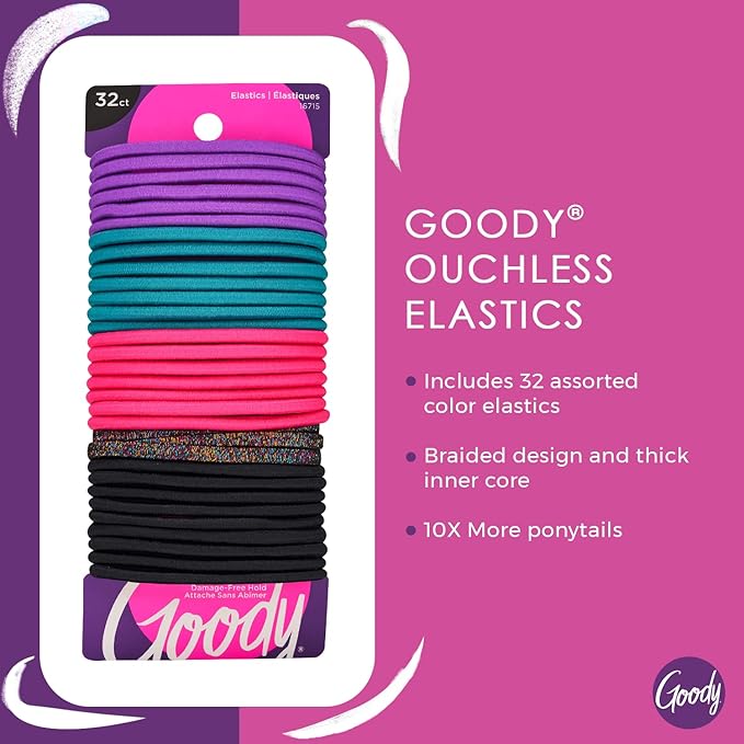 BRAID ELASTICS DK MLT GLT 32CT