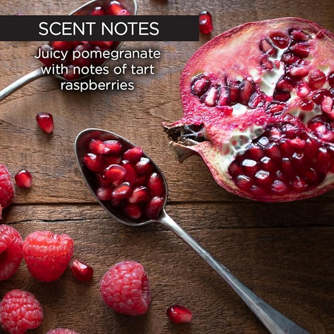 Whish Beauty Body Butter for Women - Moisturizing Body Lotion for Dry Skin - Antioxidant-Rich with Shea Butter, Aloe, & Raspberry Butter - Paraben & Sulfate Free - Pomegranate - 5 fl oz