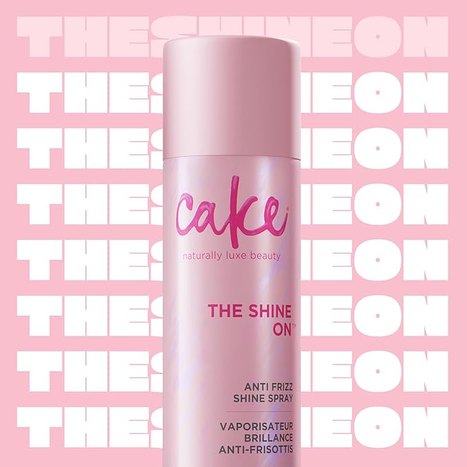 Cake Beauty Lustrous Shine Anti Frizz Shine Spray, 4.2 oz (Pack of 2)