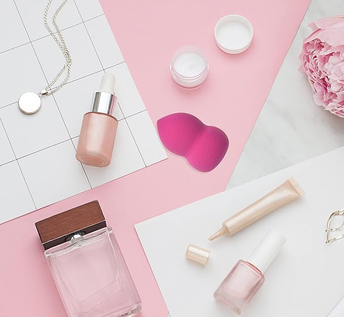 Amazon Basics Large Makeup Blender, 4-Pack (Previously Solimo)