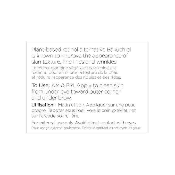 Andalou Naturals Age Defying Plant-Based Retinol Alternative Eye Balm, 0.45 OZ