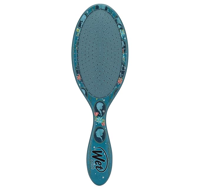 Wet Brush Original Detangler Hair Brush, Anna & Elsa (Disney Love), Ultra-Soft IntelliFlex Bristles, Detangling Bristles Glide Through Tangles (Wet Dry & Damaged Hair), Women & Men