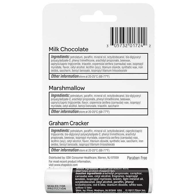 ChapStick Lip Care Bundle – S’Mores Oz