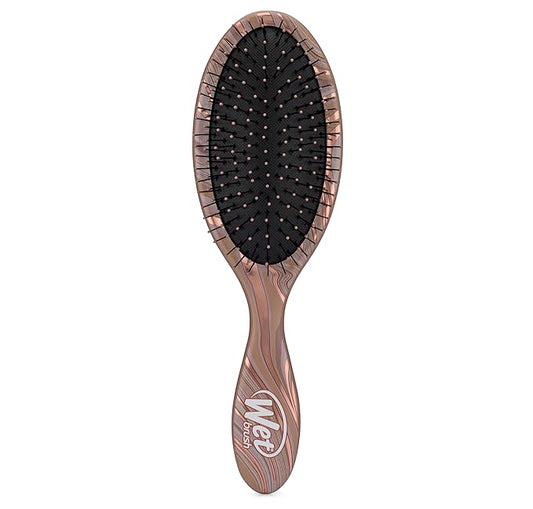 Wet Brush Original Detangler Hair Brush, Pink (Engineered Nature) - Ultra-Soft IntelliFlex Bristles - Detangling Brush Glides Through Tangles (Wet Dry & Damaged Hair) - Women & Men