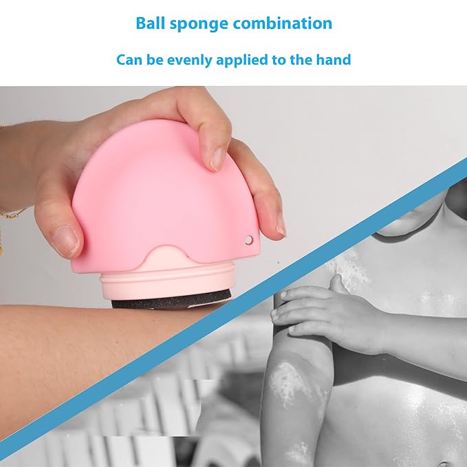 Sunscreen Applicator - Single Blue - BPA-Free Refillable Roll on Sponge Sunscreen, Suncream & Lotion Applicator For Kids, Adults & Families - Holds 1.9 fl oz, Perfect Size for Trave (Blue)