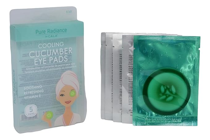 Cala cooling cucumber eye pads