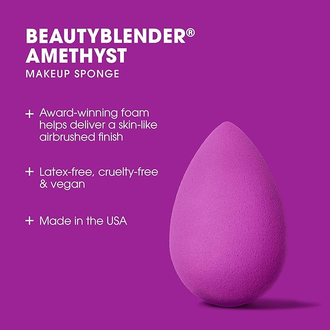 Beautyblender® | Amethyst Beauty Blender Makeup Sponge, Super-Soft