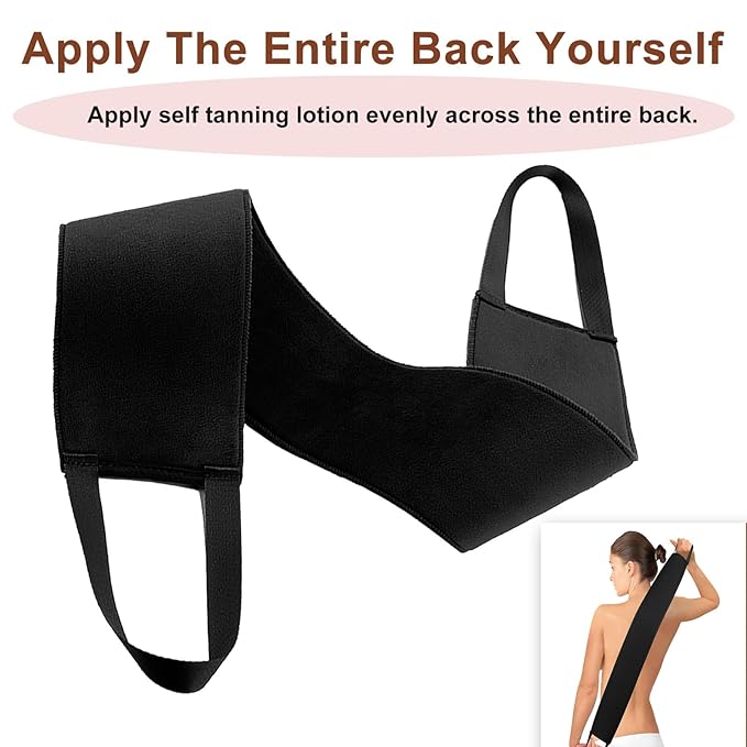 Tanning Back Lotion Applicator, Self Tanning Lotion Applicator ，for Back Tanner Lotion Suncreen Applicator Apply Lotion to Back Smooth Even Finish Back Lotioner