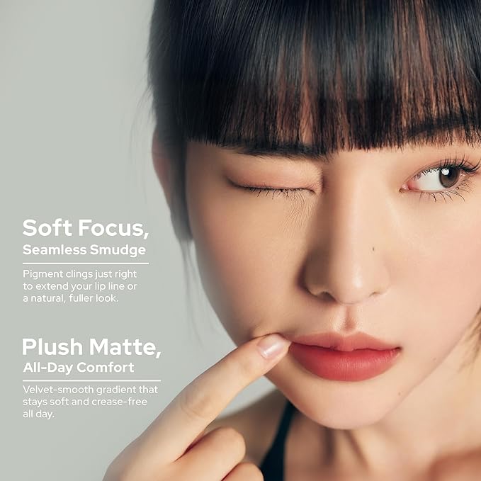 Unseen Blur Lip Tint Long-Lasting Stain, Blendable 3.2g (Karma, 3.2)