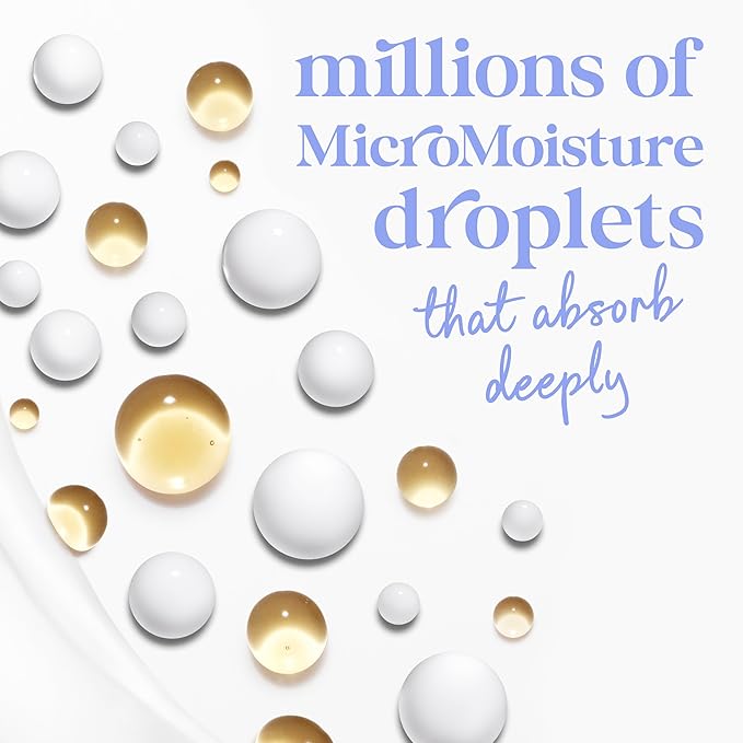 Dove Body Wash with Pump 3 Count Anti-Stress Blue Chamomile & Oat Milk, for 24hr Lotion-Soft Skin Moisturizing Skin Cleanser with No Sulfates No Parabens