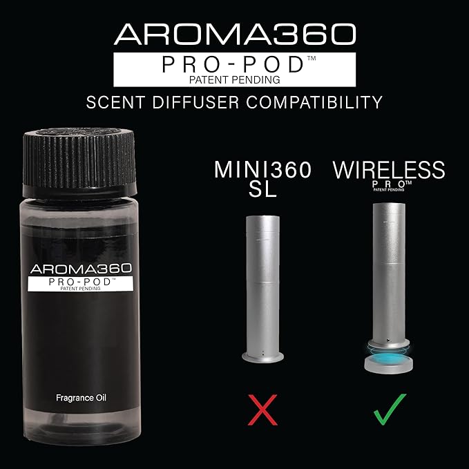 Aroma360 | My Way Pro-Pod Oil Blend | Luxury Hotel Inspired Diffuser Oil | Aromatherapy Scent Diffuser Oil | Tuscan Leather, Sandalwood and Iris 1.7 fl oz, 50 mL