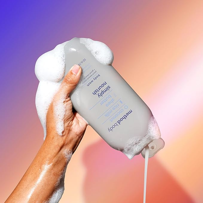 Method Body Wash, Simply Nourish, Paraben and Phthalate Free, 18 oz (Pack of 6)