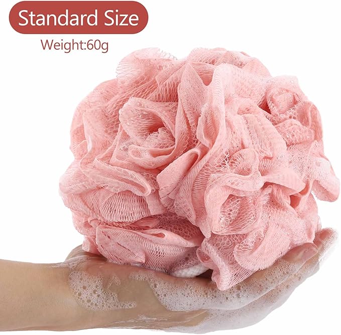 Btyms 4 pieces bath sponge