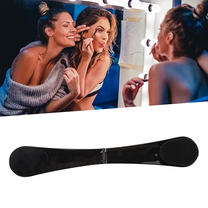 Self Tanning Back Applicator - Reusable Back Care Sponge Folding Tanning Back Applicator with Comfortable Handle