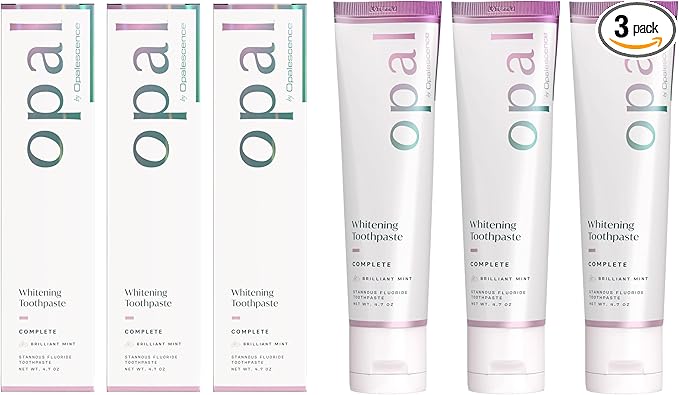 Opalescence Complete Stannous Fluoride for Prevention of Dental Decay, Sensivity, Gengivites & Whitening - (Pack of 3) Mint - 4.7 Ounce 5823-3