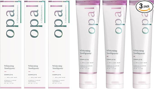 Opalescence Complete Stannous Fluoride for Prevention of Dental Decay, Sensivity, Gengivites & Whitening - (Pack of 3) Mint - 4.7 Ounce 5823-3