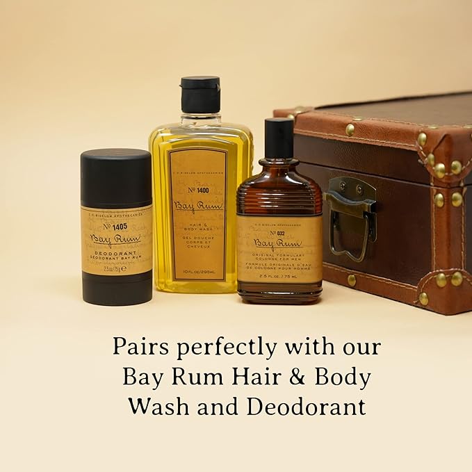 C.O. Bigelow Bay Rum Cologne for Men, Citrus and Spice Fragrance for Men