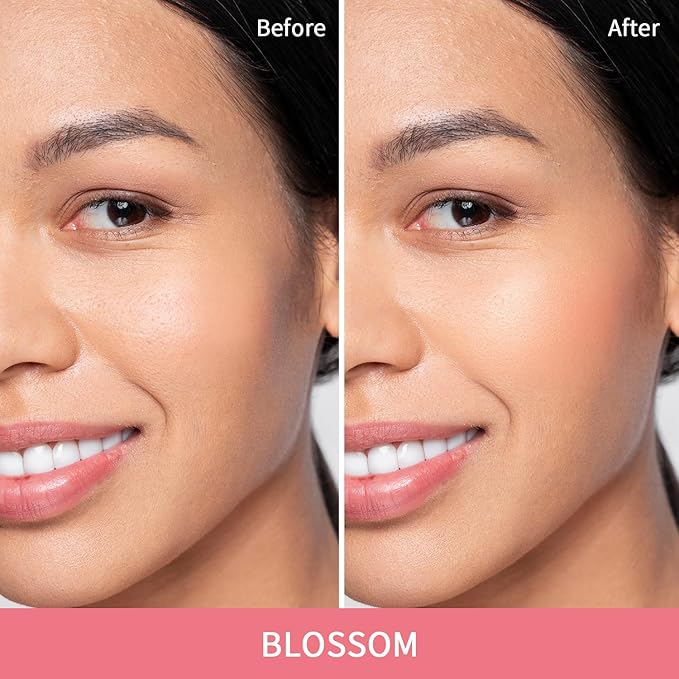 2Pcs Contour Stick Makeup，Cream Blush for Cheeks, Contour Stick