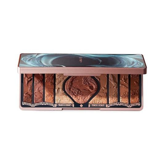 FLORASIS Floral Engraving Phoenix Makeup Palette (02 Retro Brown)