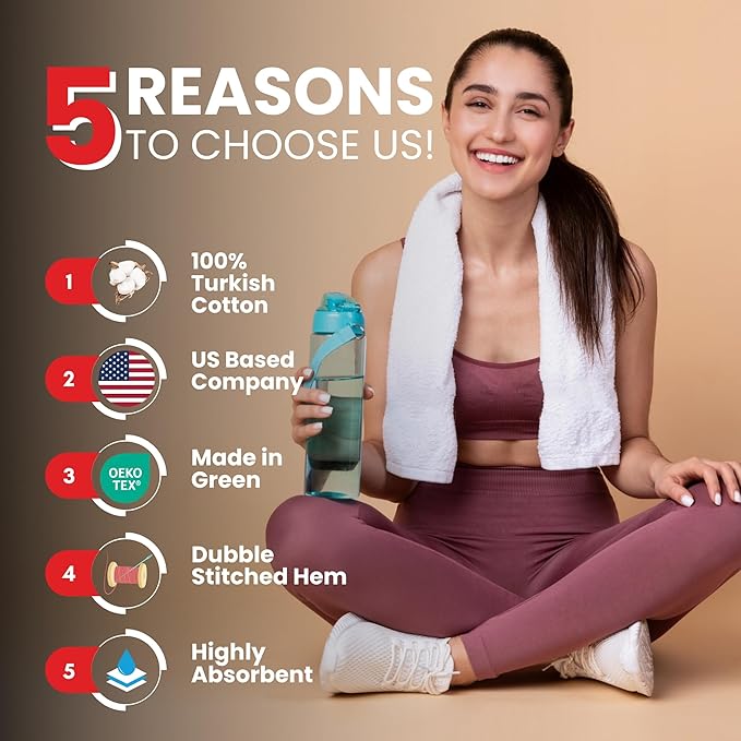 Infinitee xclusives white hand towels